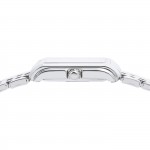Rel�gio Classic Rectangular Prateado
