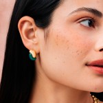 Pendientes Salina Deep Green