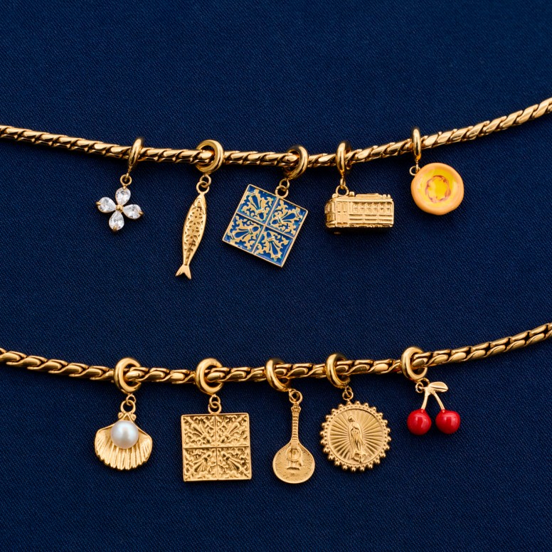 Charm Energy Fleur-de-Lis Golden