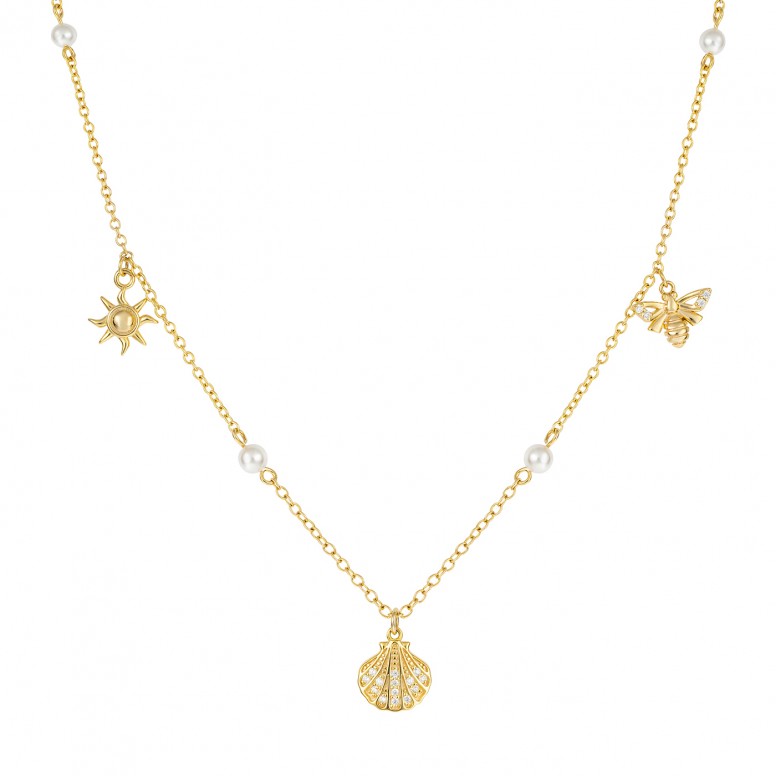 Collar Fun Shell & Sun Dorado