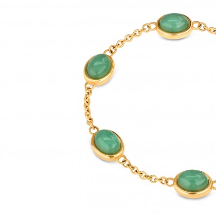 Pulseira Salina Oval Green Mint