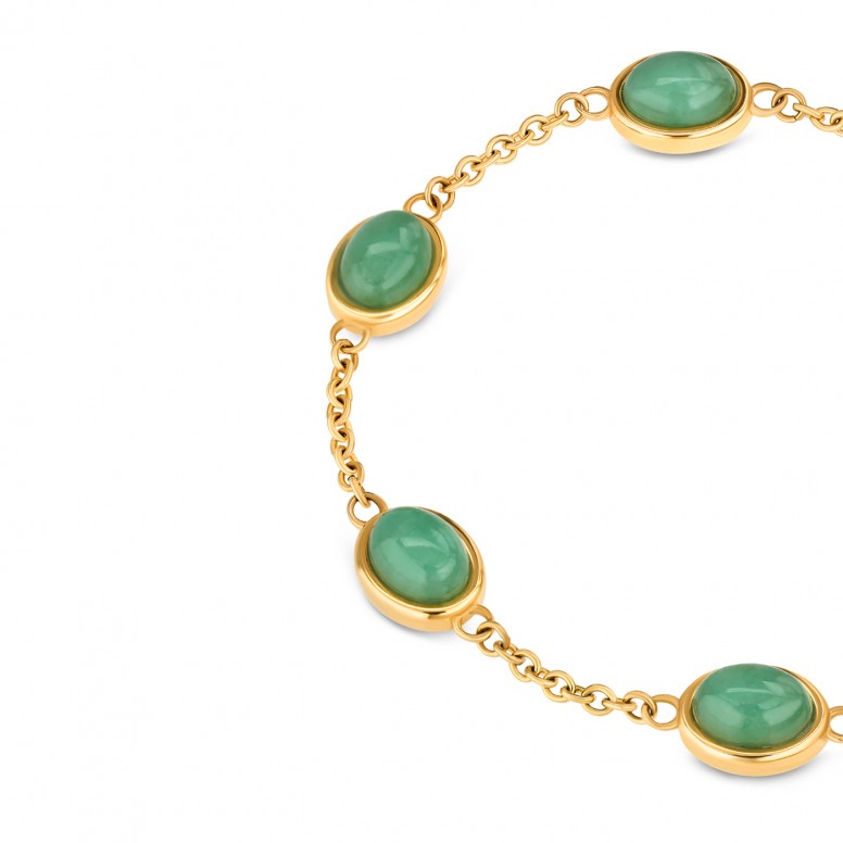 Pulseira Salina Oval Green Mint