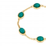 Pulseira Salina Oval Deep Green