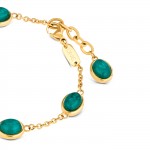 Pulseira Salina Oval Deep Green