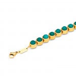 Pulseira Salina Tiny Deep Green