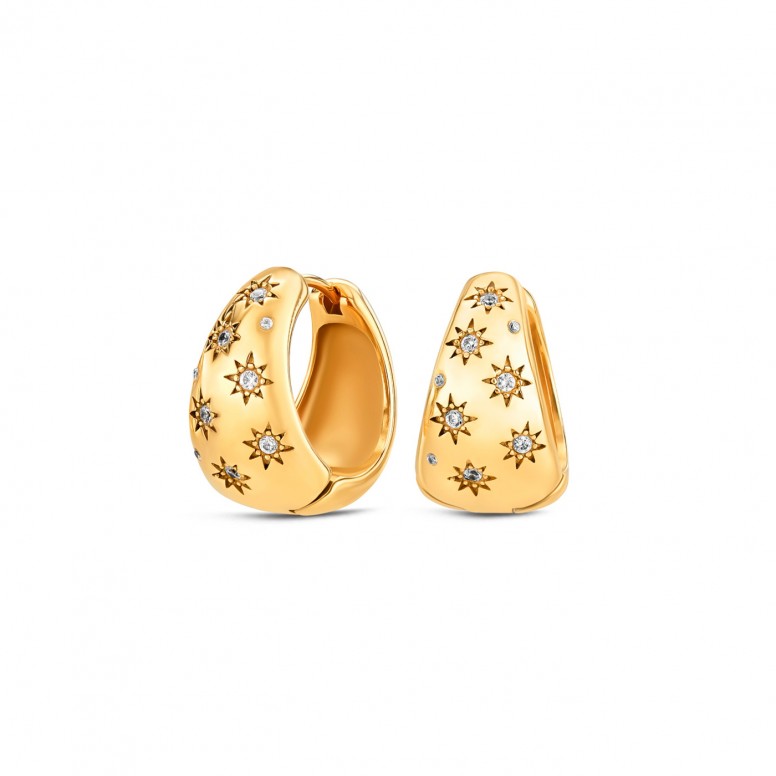 Pendientes Cosmic Golden