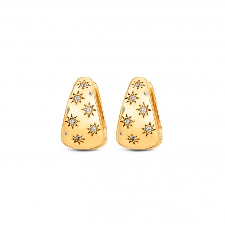 Pendientes Cosmic Golden