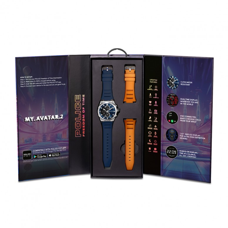 Reloj Smartwatch My.Avatar Azul