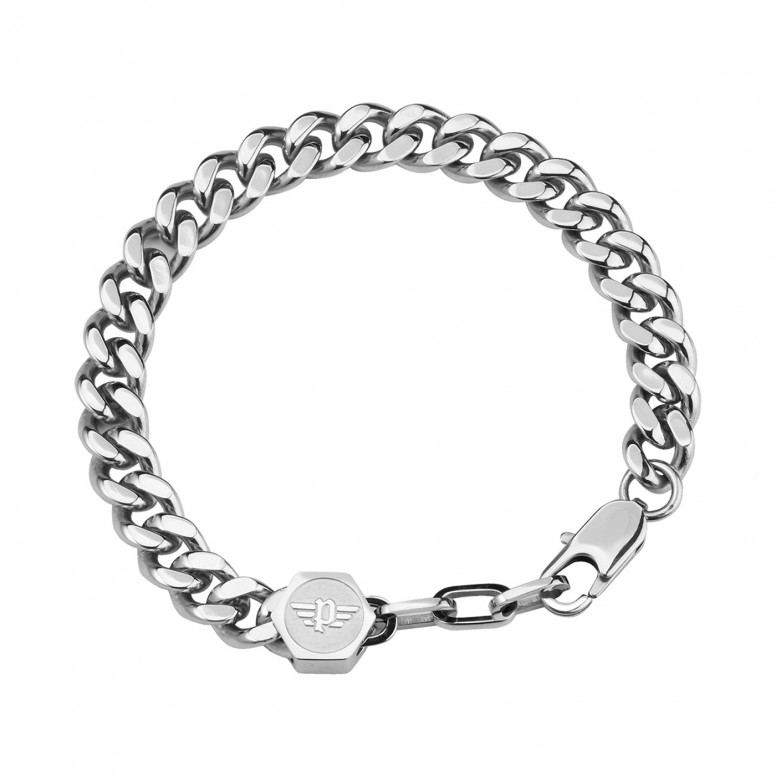 Pulseira Hinged Shiny Prateada