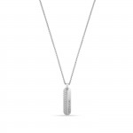 Collar Treadstone Plateado