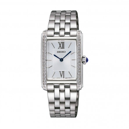 Rel�gio Ladies Rectangular  Prateado