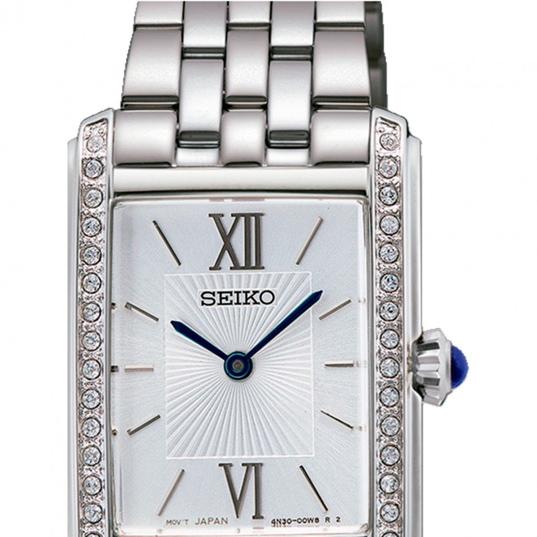Reloj Ladies Rectangular Plateado
