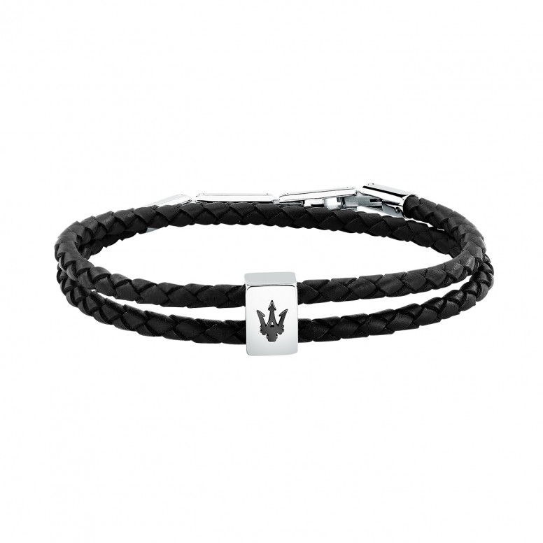 Pulseira Leather Preta