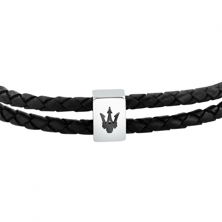 Pulseira Leather Preta