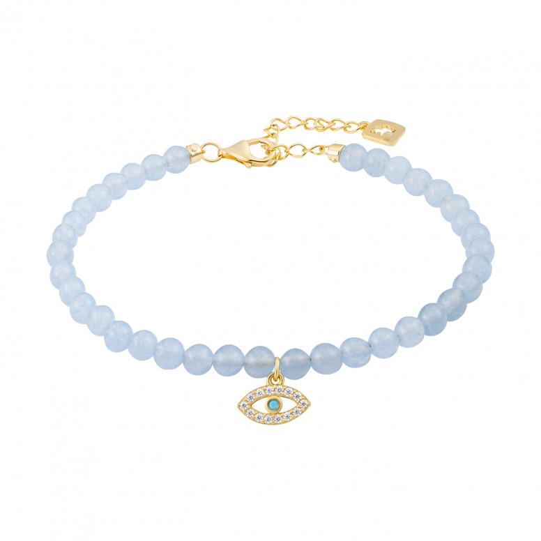 Pulsera Lucky Colors Blue Stones Protection Eye II