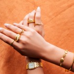 Anel Pliss� Golden