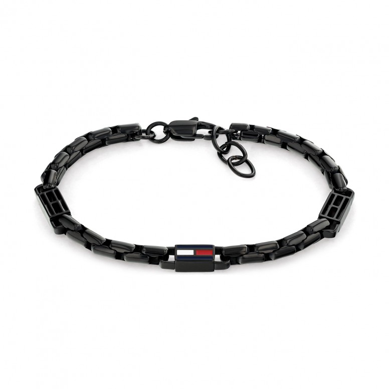 Pulseira A�o Preta