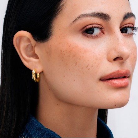 Pendientes Twist Golden