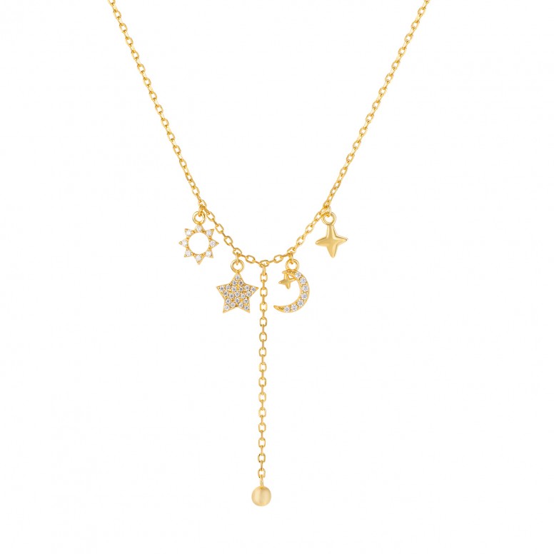 Collar Spark Moon & Stars