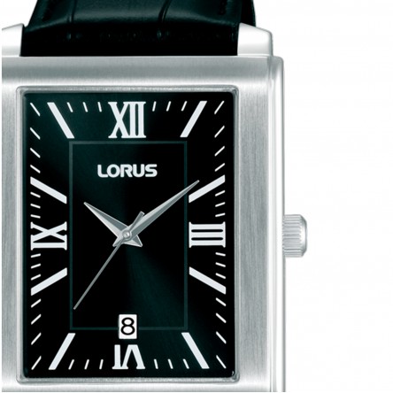 Reloj Classic Rectangular Negro