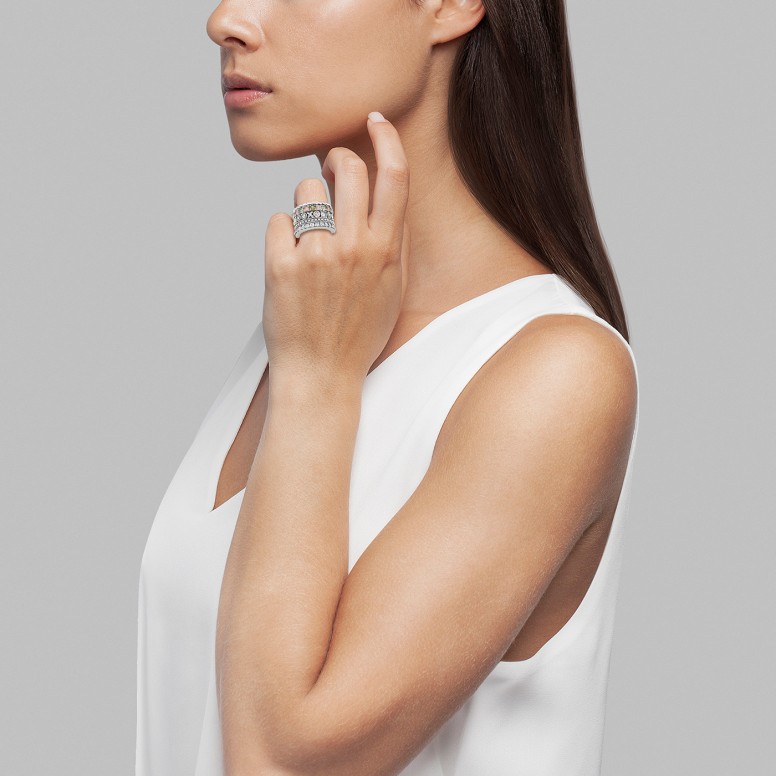 Anel Hawaii Verde e Rosa