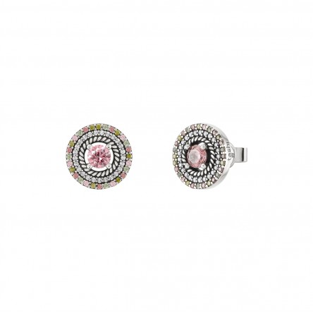 Hawaii Green and Pink Earrings