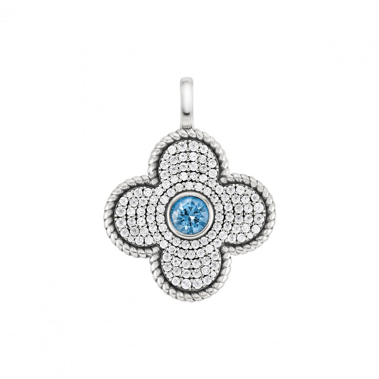 Colgante Hawaii Azul