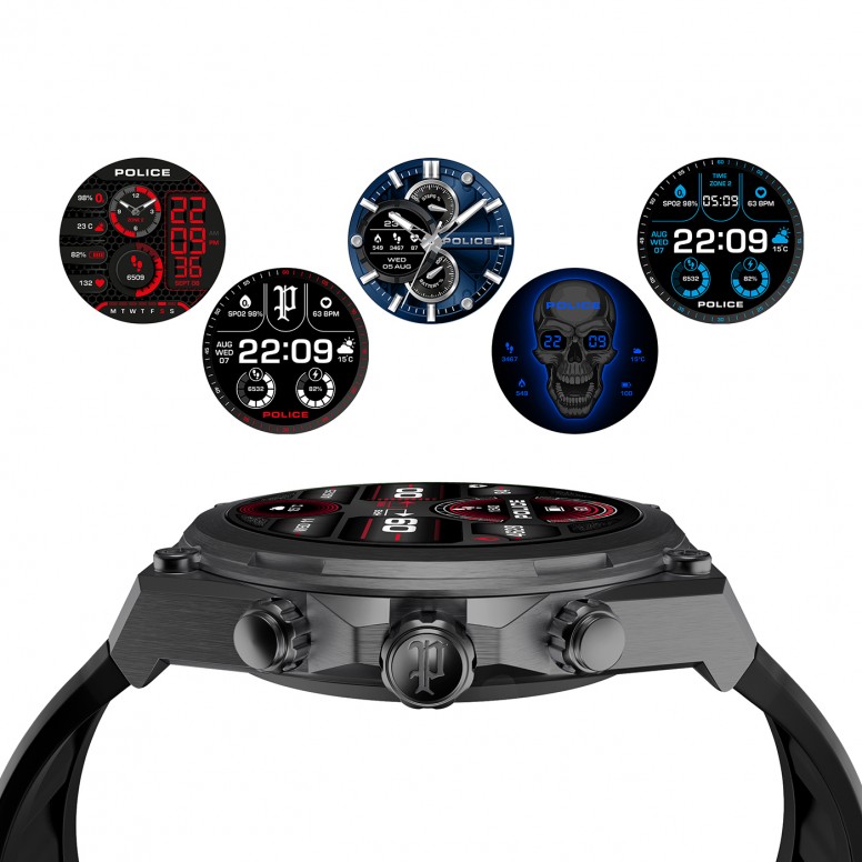 POLICE Relógio Smartwatch My.Avatar Cinzento - PEIUN00003X1 - BlueBird