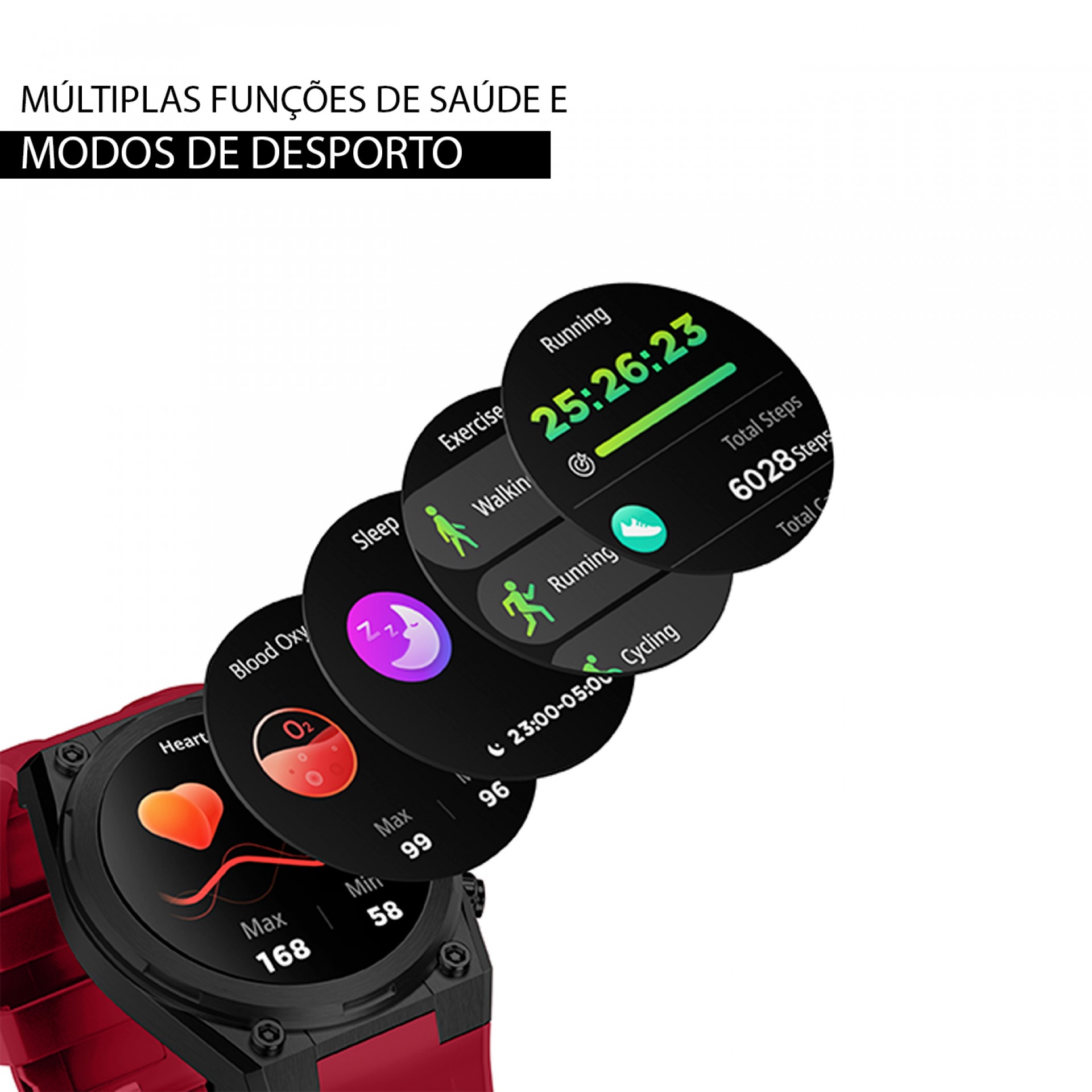 Reloj Smartwatch My.Avatar Negro