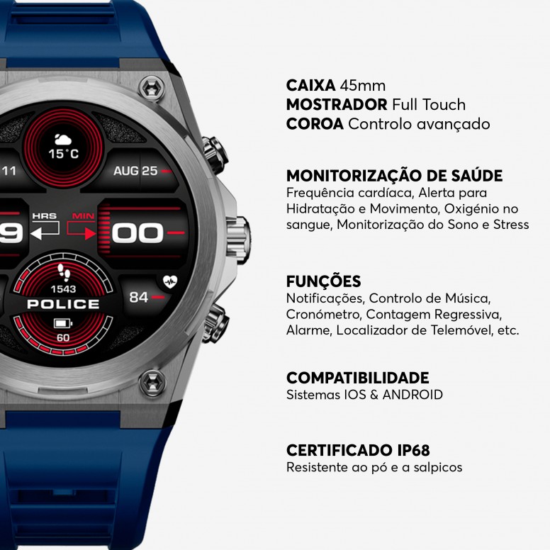 Reloj Smartwatch My.Avatar Azul