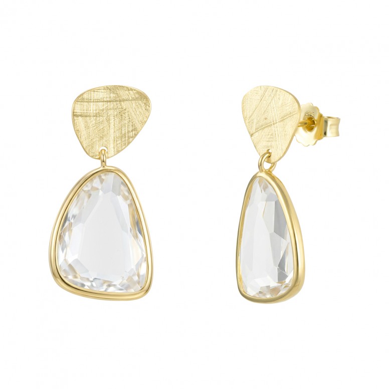 Brincos Bella White Petal