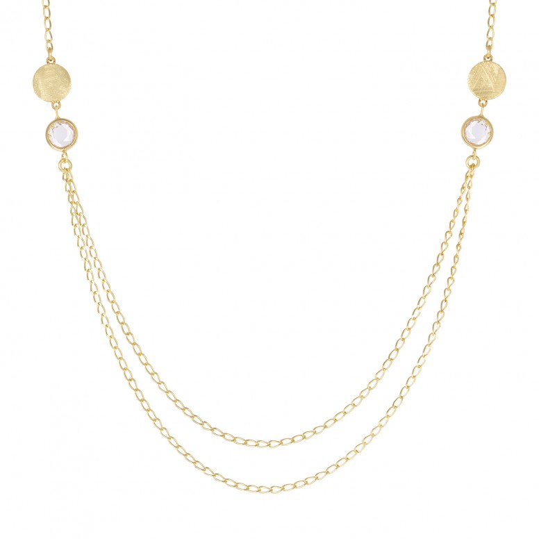Collar Bella Elegant Golden Lines