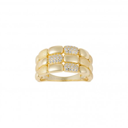 Anel Trionfo Golden Mosaic