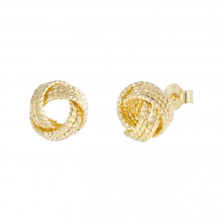 Brincos Brillare Shimmering Knot