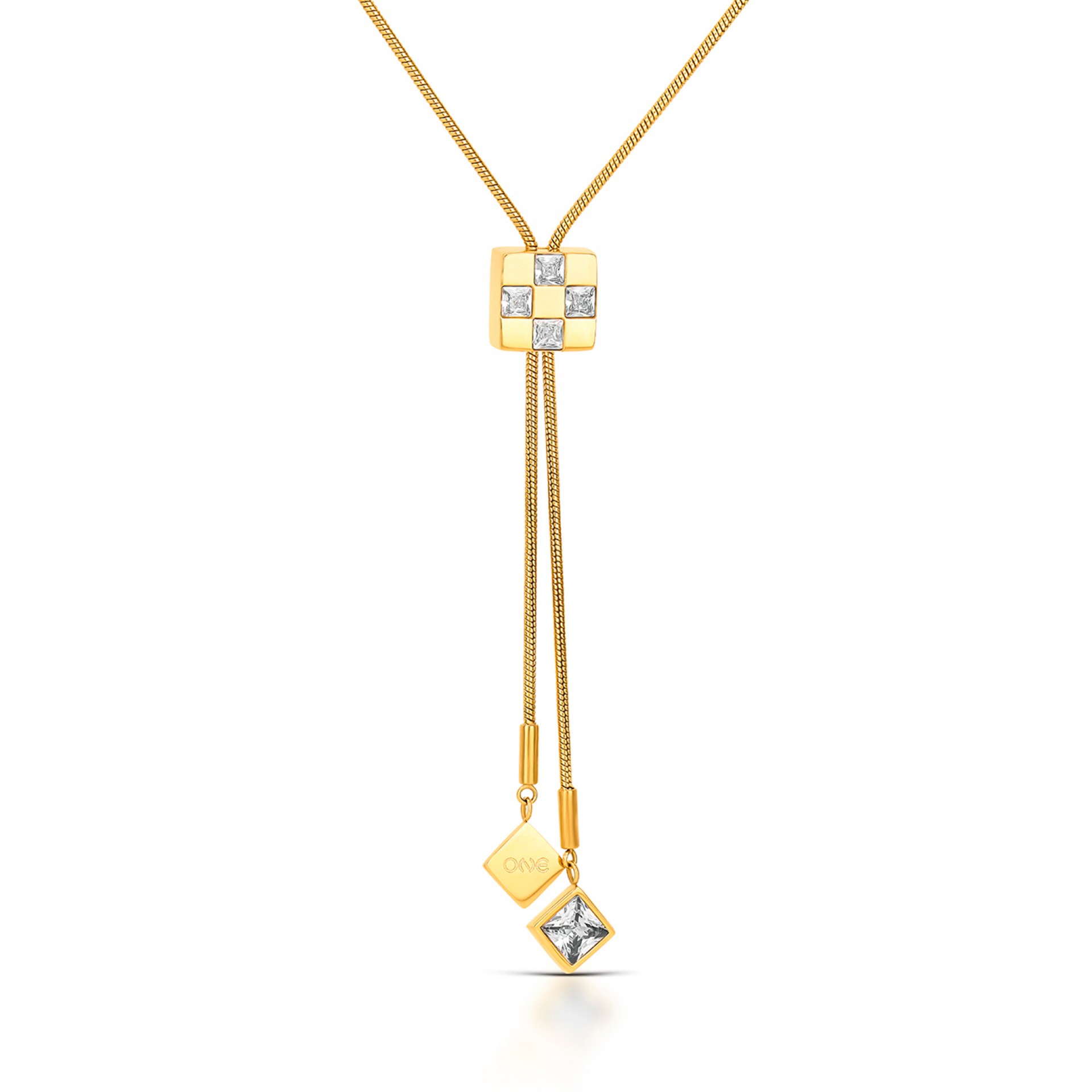 Collar Chess Long Golden