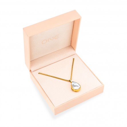 Colar Relic�rio Pearl Memories