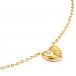 Eternal Golden Necklace & Earrings Set