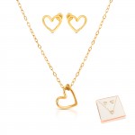 Conjunto Collar y Pendientes Amour Golden