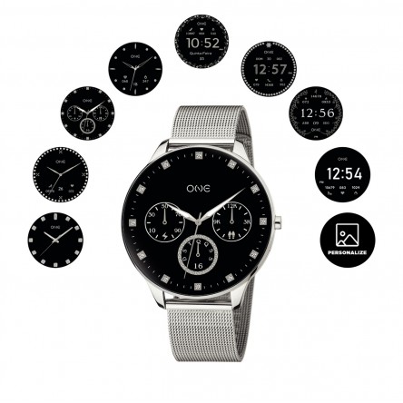 Reloj Smartwatch Slim Silver