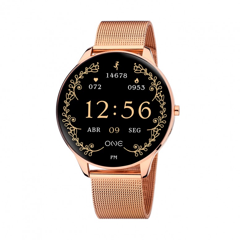 Reloj Smartwatch Slim Rose Gold