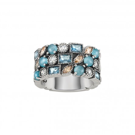 Anillo Istambul Azul