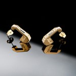 Pendientes Crystals Dorados