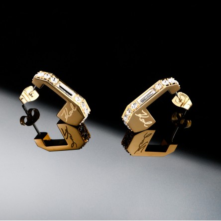 Pendientes Crystals Dorados