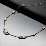 Collar Crystals Dorado