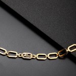 Pulseira Crystals Dourada