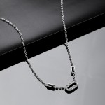 Collar Crystals Plateado