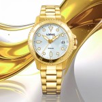 Rel�gio Sports Dourado