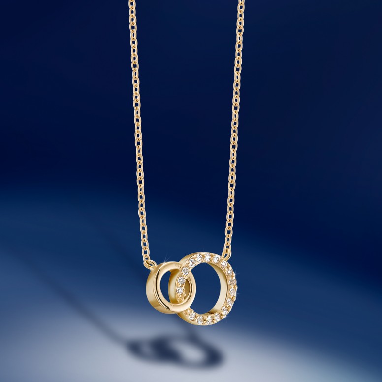Necklace Bond 18K Gold Diamonds