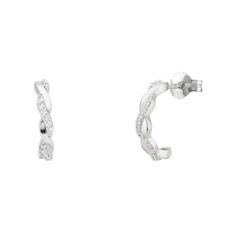 Hoops Grace 18K Gold Diamonds