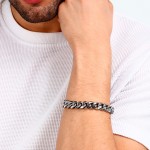 Bold Silver Bracelet